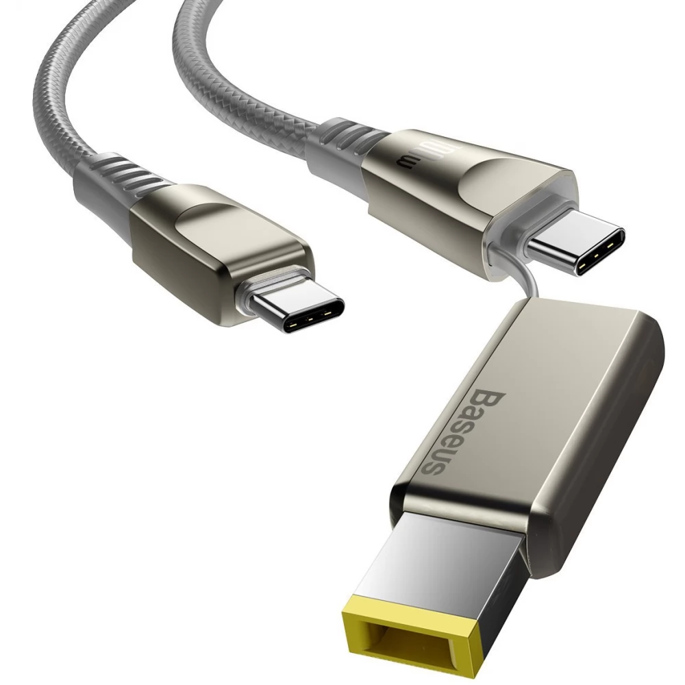 BASEUS USB 2.0 Type C Összekötő Szürke 2m CA1T2-B0G