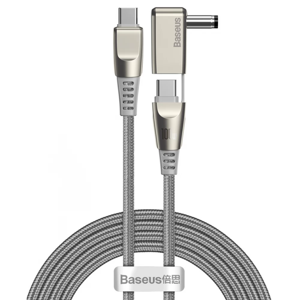 BASEUS USB 2.0 Type C Liaison Grau 2m CA1T2-A0G