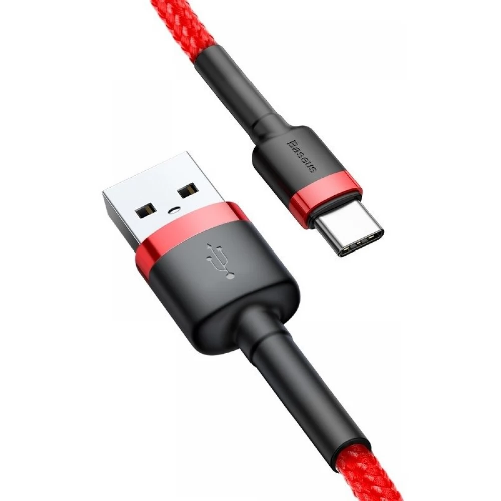 BASEUS USB 2.0 Type C Converter Red 3m CATKLF-U09