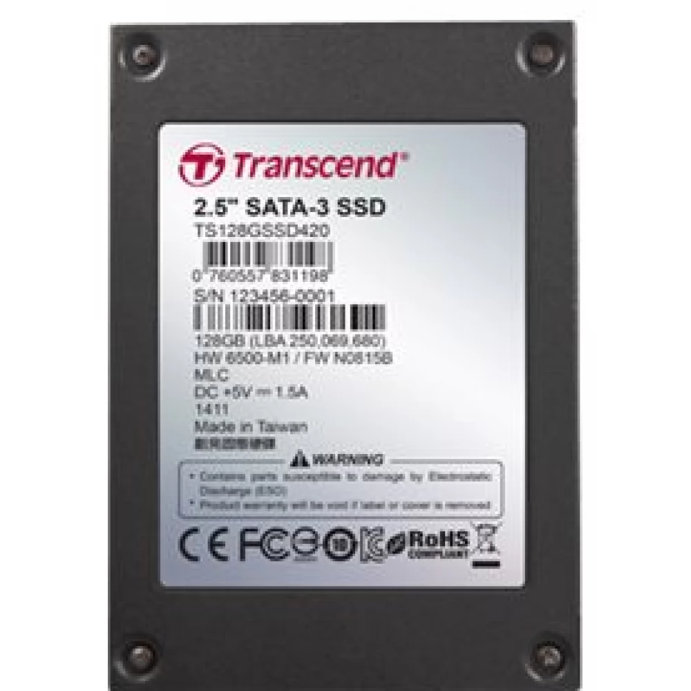TRANSCEND 128GB SSD420I SATA 3 2.5" TS128GSSD420I
