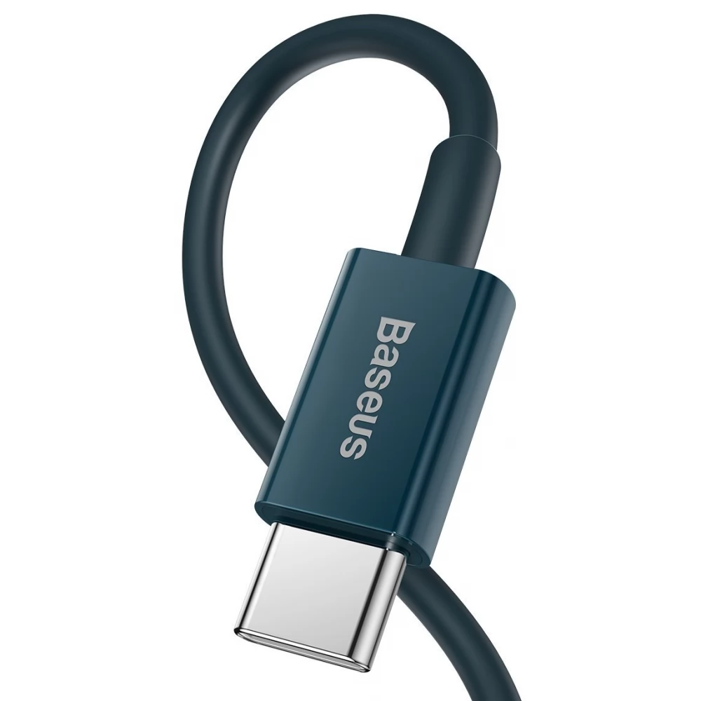 BASEUS USB 2.0 Type C Lightning Töltő/adat Albastru 2m CATLYS-C03