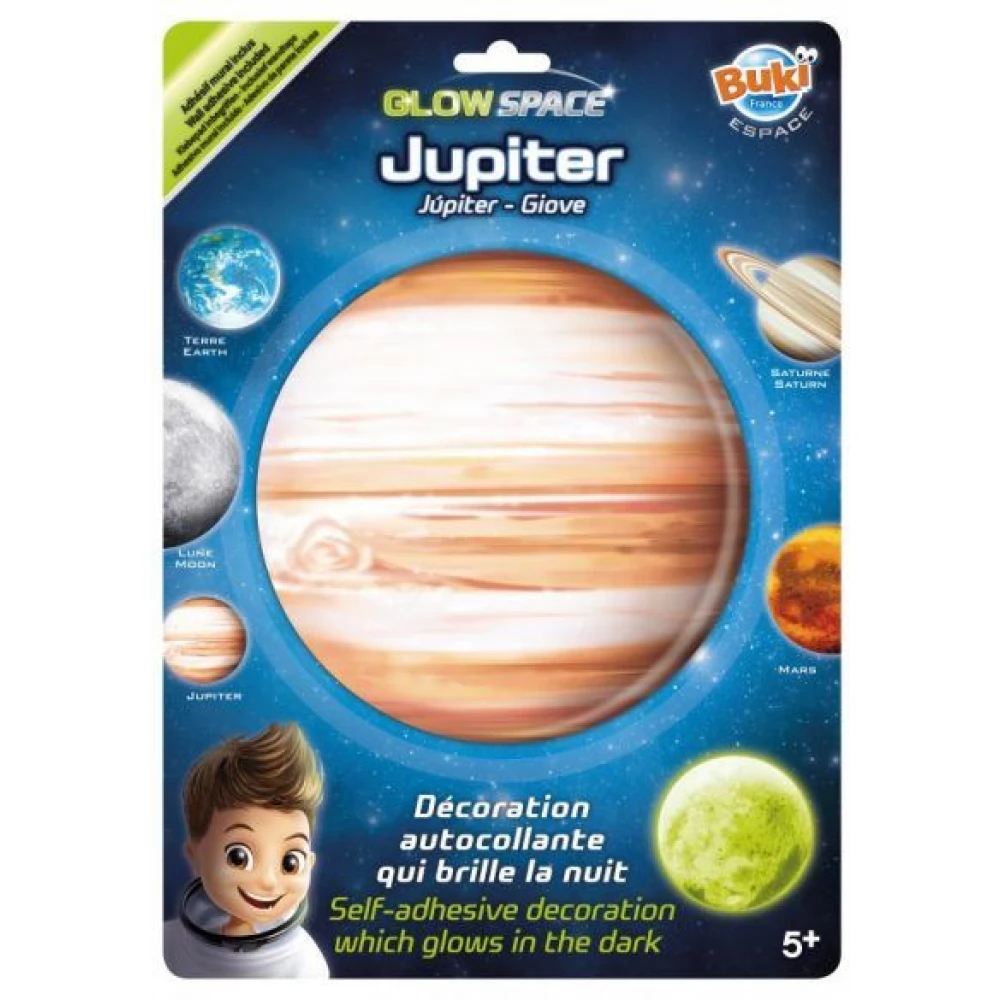 BUKI Po mraku svetleći égitest - Jupiter
