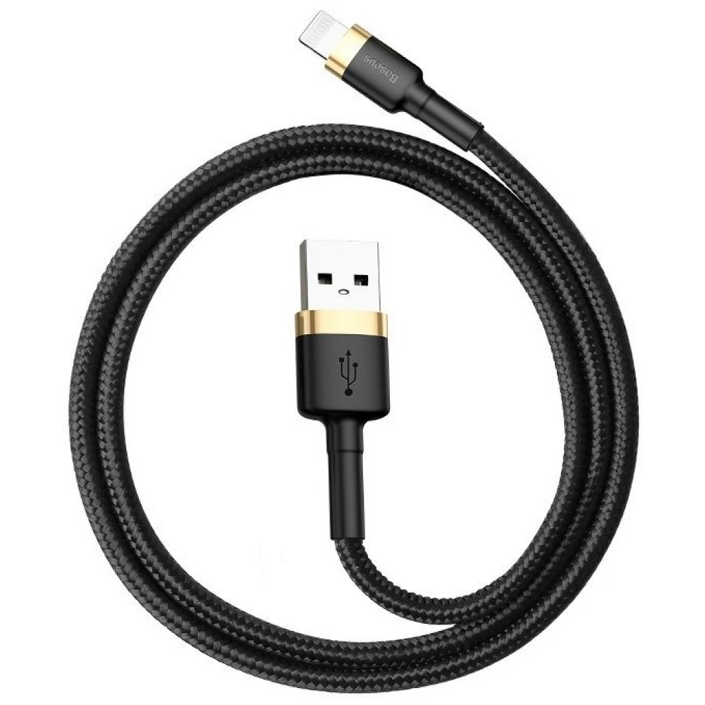 BASEUS USB Lightning Töltő/adat Crno 1m CALKLF-BV1