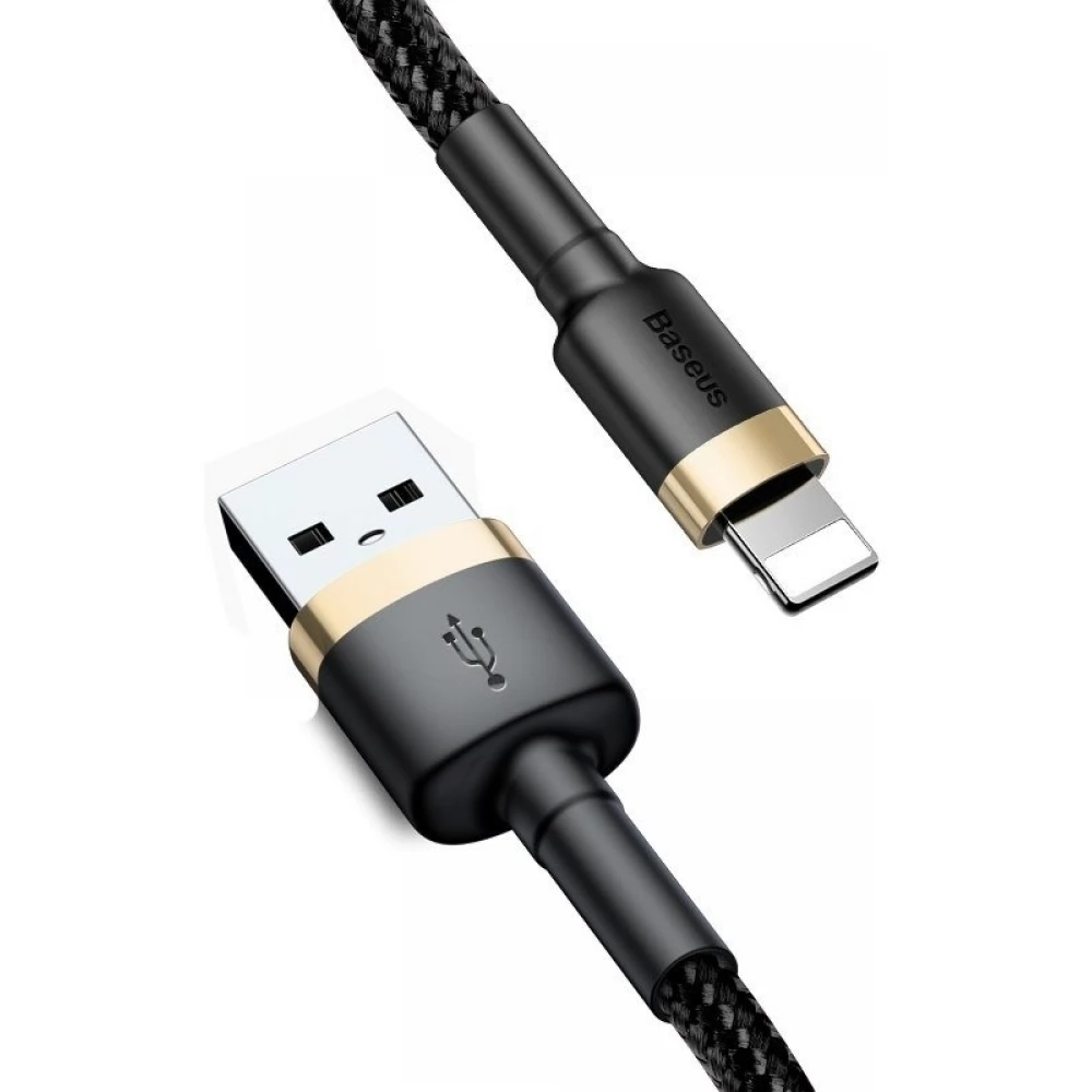 BASEUS USB Lightning Töltő/adat Negru 2m CALKLF-CV1