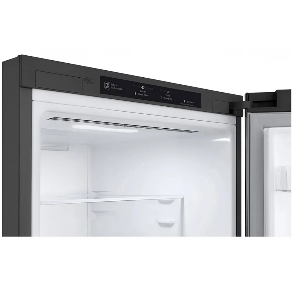 LG GBF61PZJMN Alulfagyasztós refrigerator DoorCooling+ technology 341 L capacity silver