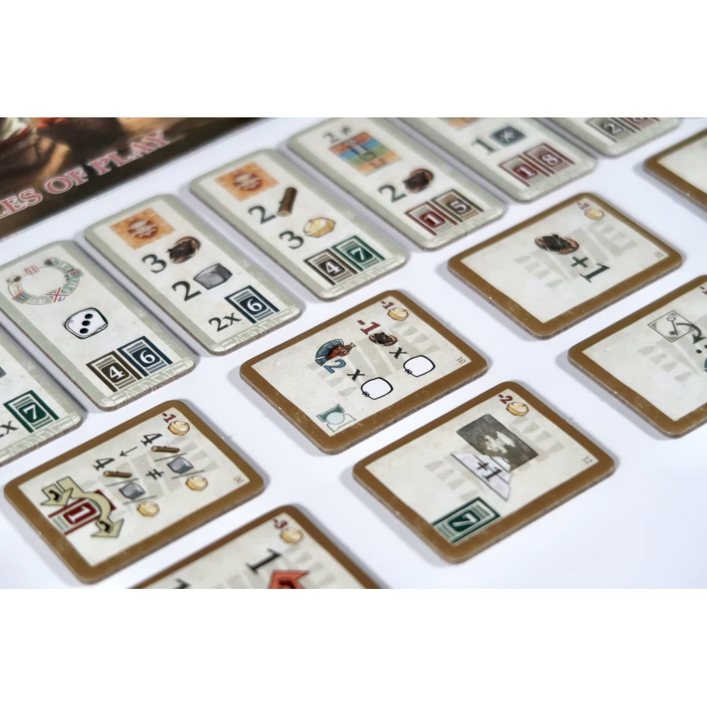 BOARD AND DICE Teotihuacan Shadow of Xitle board game accessory