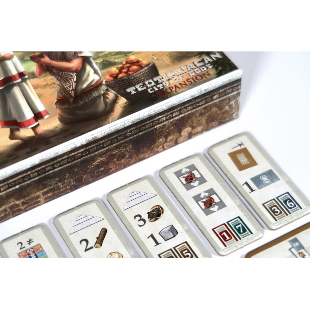 BOARD AND DICE Teotihuacan Shadow of Xitle board game accessory
