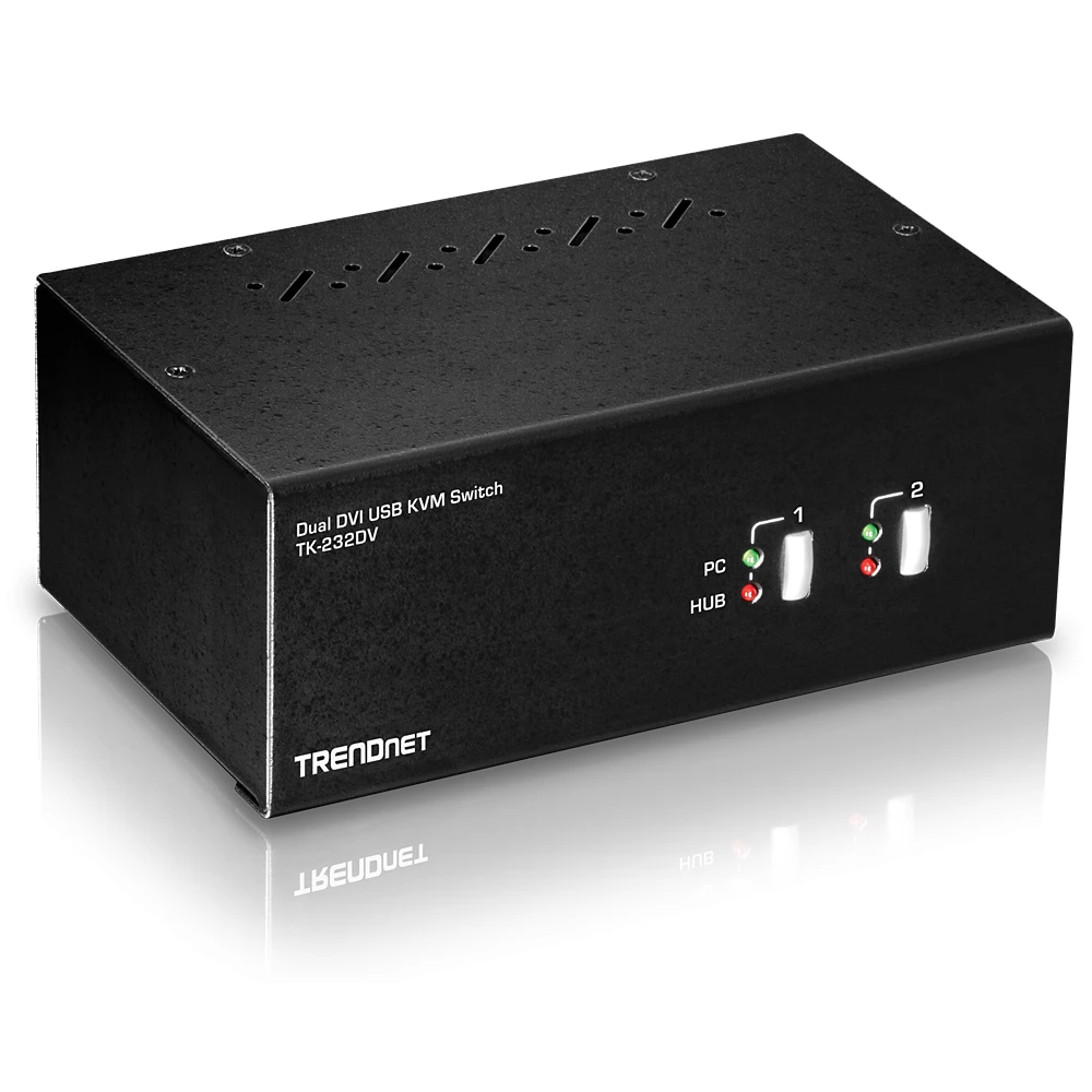 TRENDNET 2-Port Dual Monitor DVI KVM Switch (Version v1.0R)