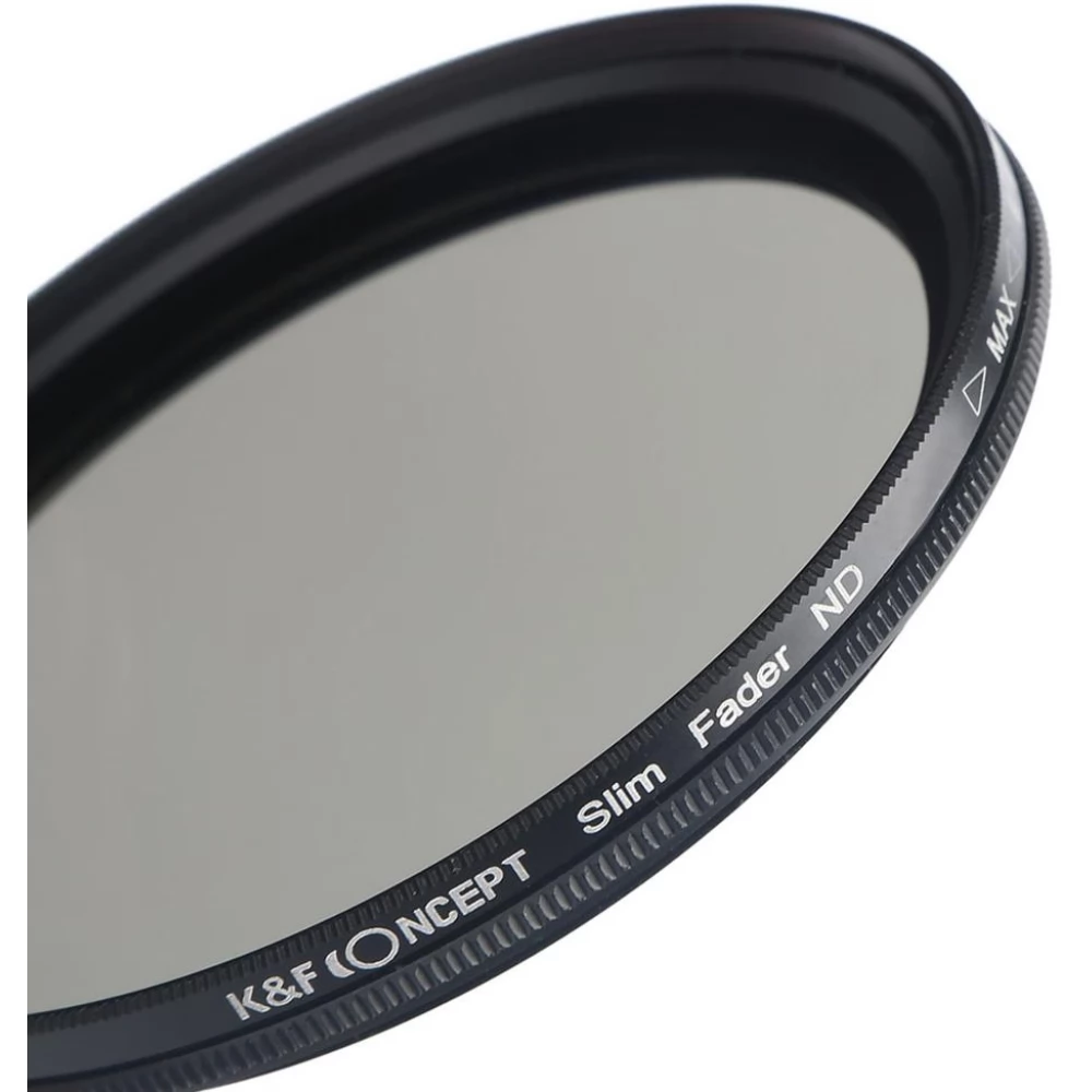 K-F CONCEPT Slim vario ND 2-400 variable grey filter 37 mm