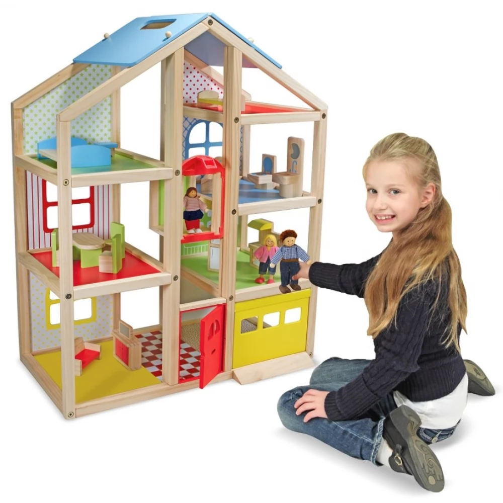 MELISSA AND DOUG story fa dollhouse elevator iPoncomp