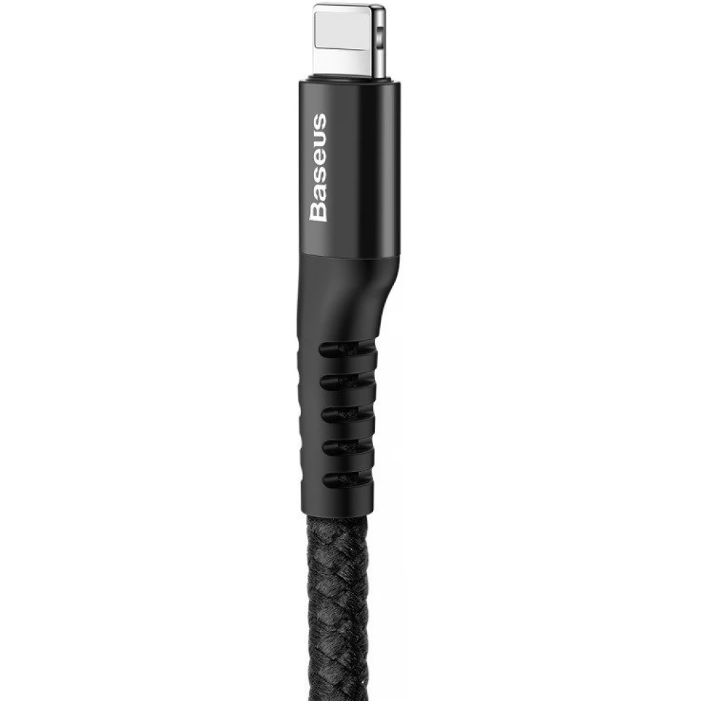BASEUS USB Lightning Töltő/adat Schwarz 1m CALSR-01