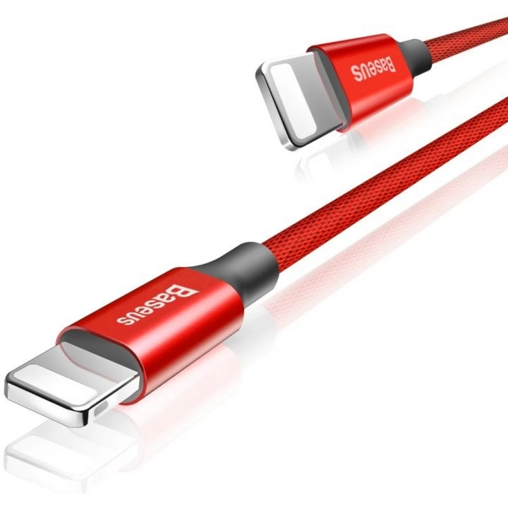 BASEUS USB Lightning Töltő/adat Crvena 1.8m CALYW-A09