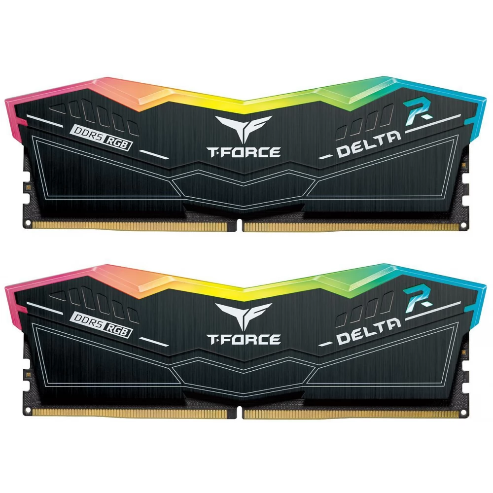 TEAM GROUP 32GB T-Force Delta RGB DDR5 6200MHz CL38 KIT FF3D532G6200HC38ADC01