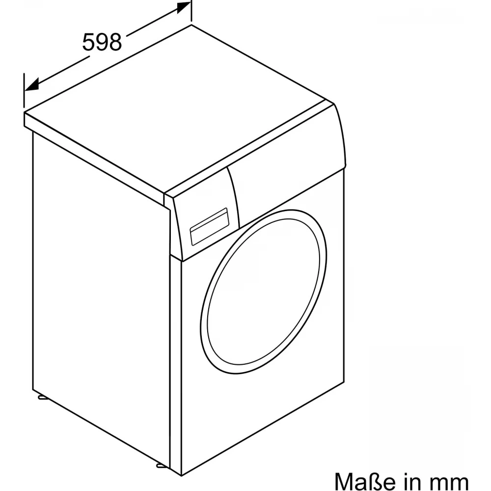 BOSCH WAN28128 Series 4 Washing machine 8 kg white (Basic guarantee)