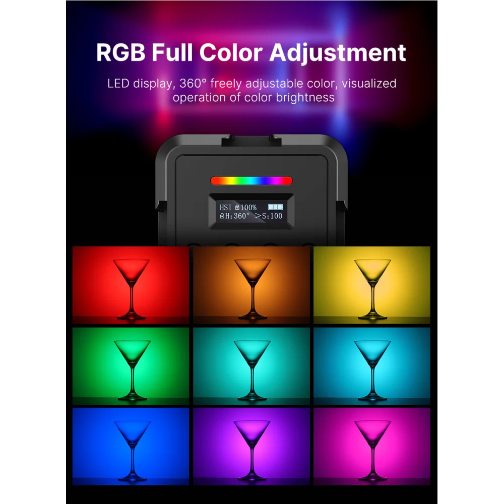 ULANZI VL61 RGB Fill Light video lampă