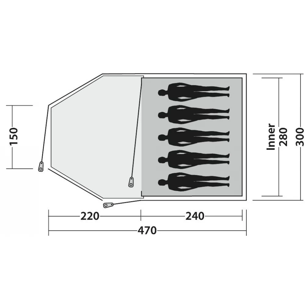 EASY CAMP Eclipse 500 Dome dome tent rusztikus green - iPon - hardware and  software news, reviews, webshop, forum