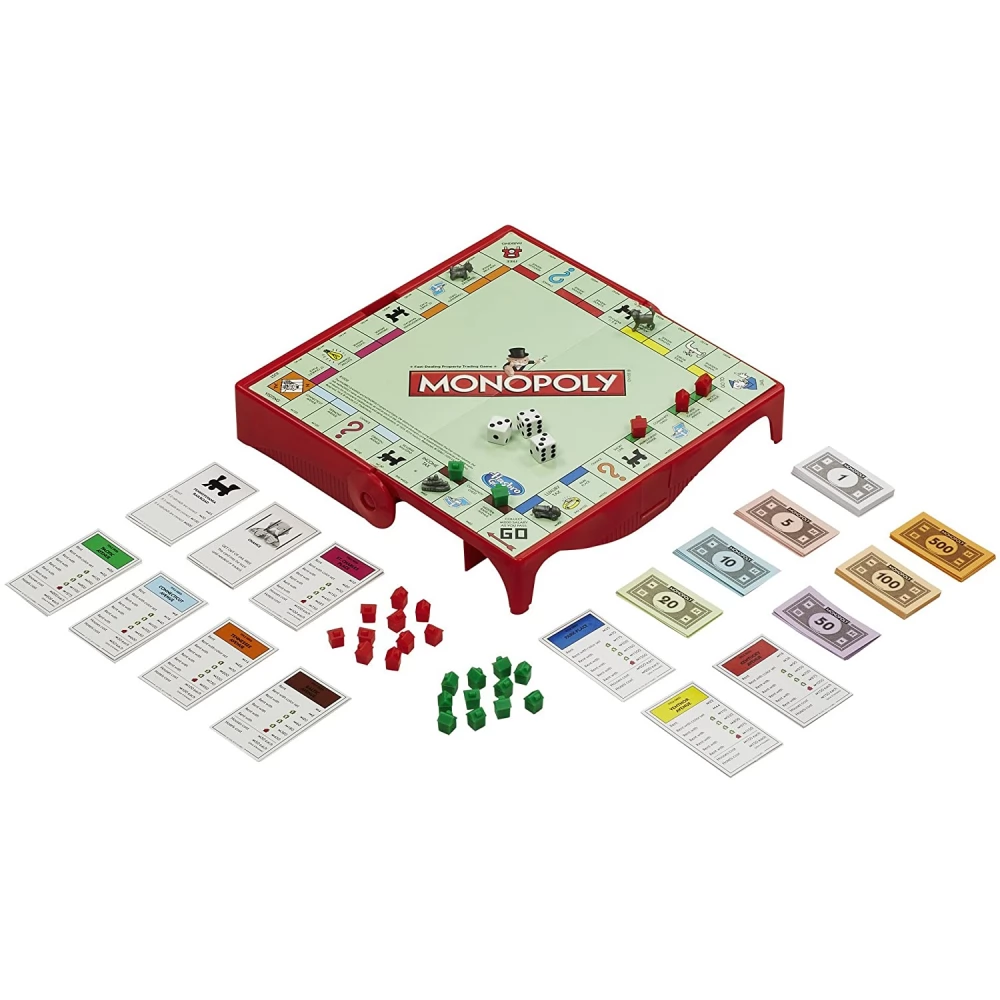 HASBRO Monopoly Grab And Go Brettspiel