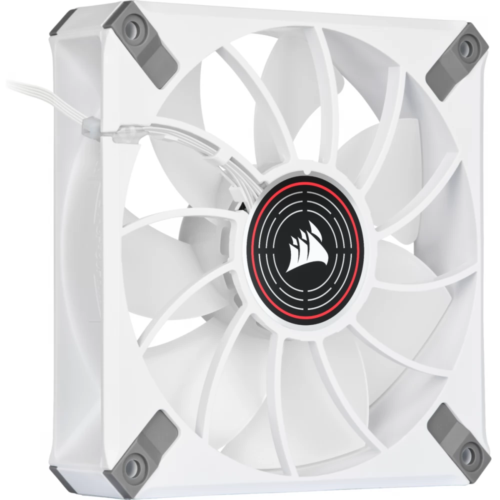 CORSAIR ML120 LED ELITE Red Premium 120mm PWM Magnetic Levitation Fan roșu alb cu cadru