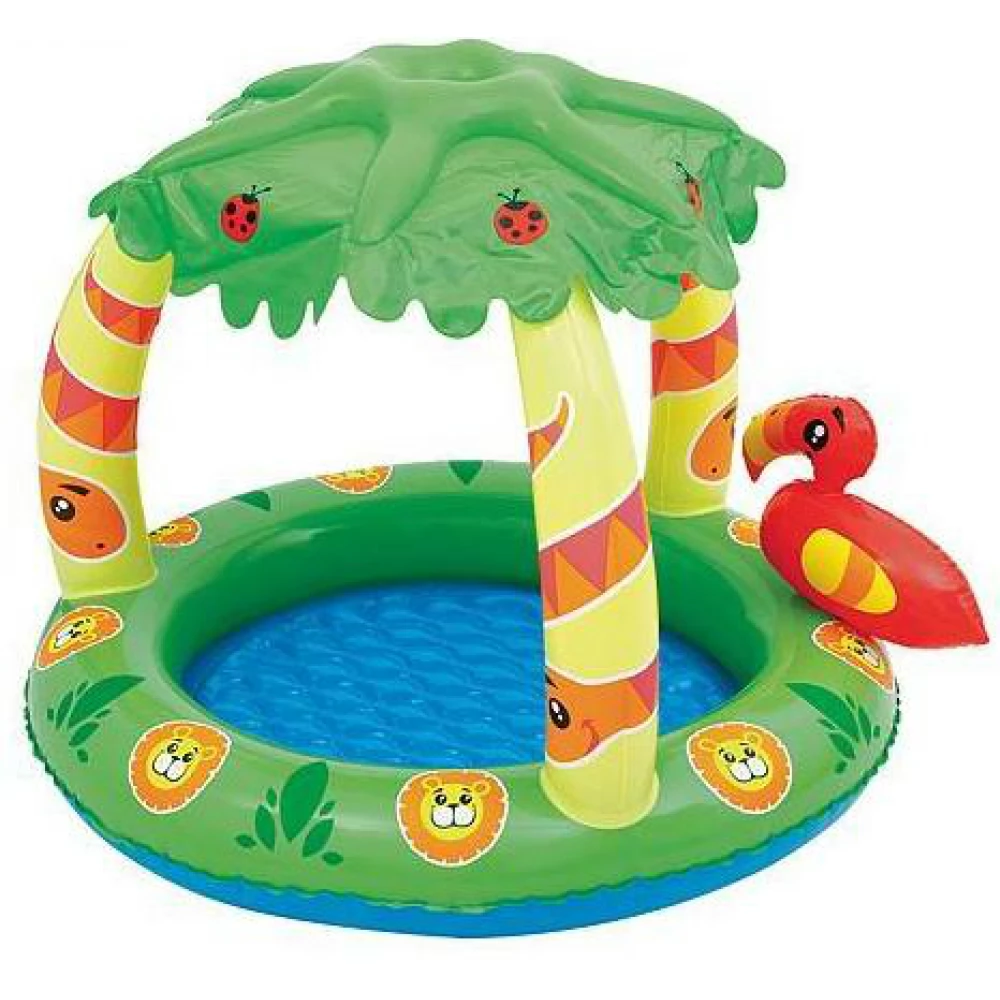 BESTWAY 52179 inflatable kis pool dzsungeles roof