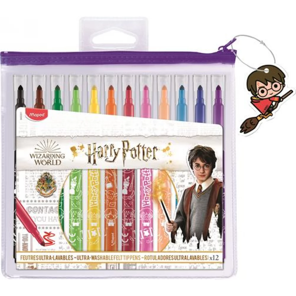 Harry Potter Pack 12 Embouts de Crayon Set B 4 cm