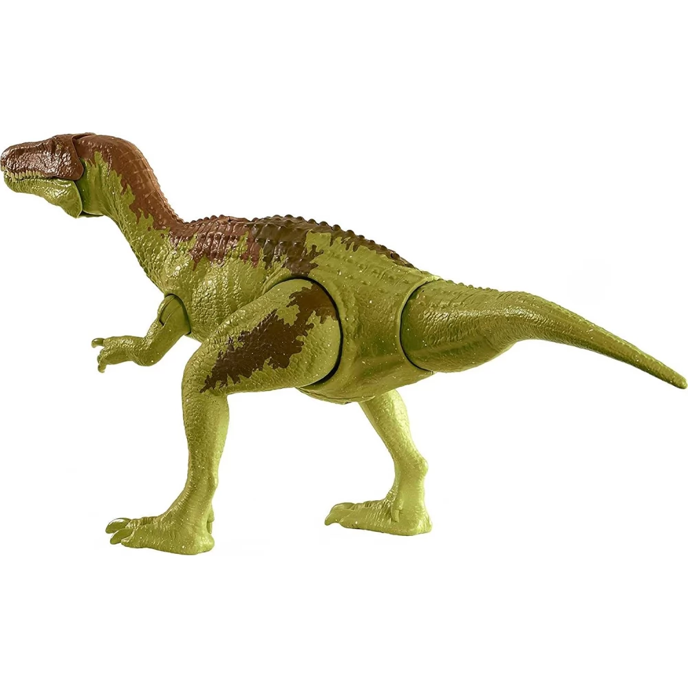 MATTEL Jurassic World Dino Escape Roar Attack Baryonyx Limbo figura