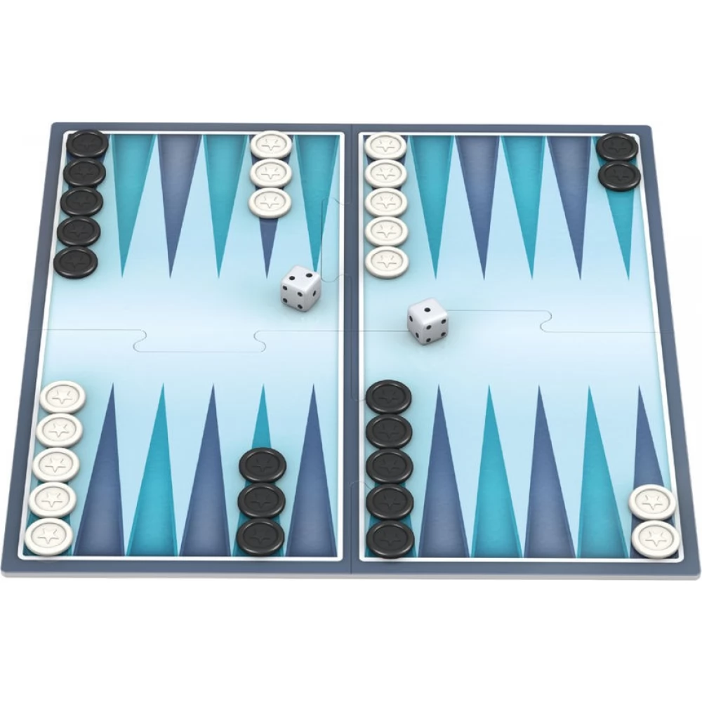 SCHMIDTSPIELE Backgammon într-o cutie metalică