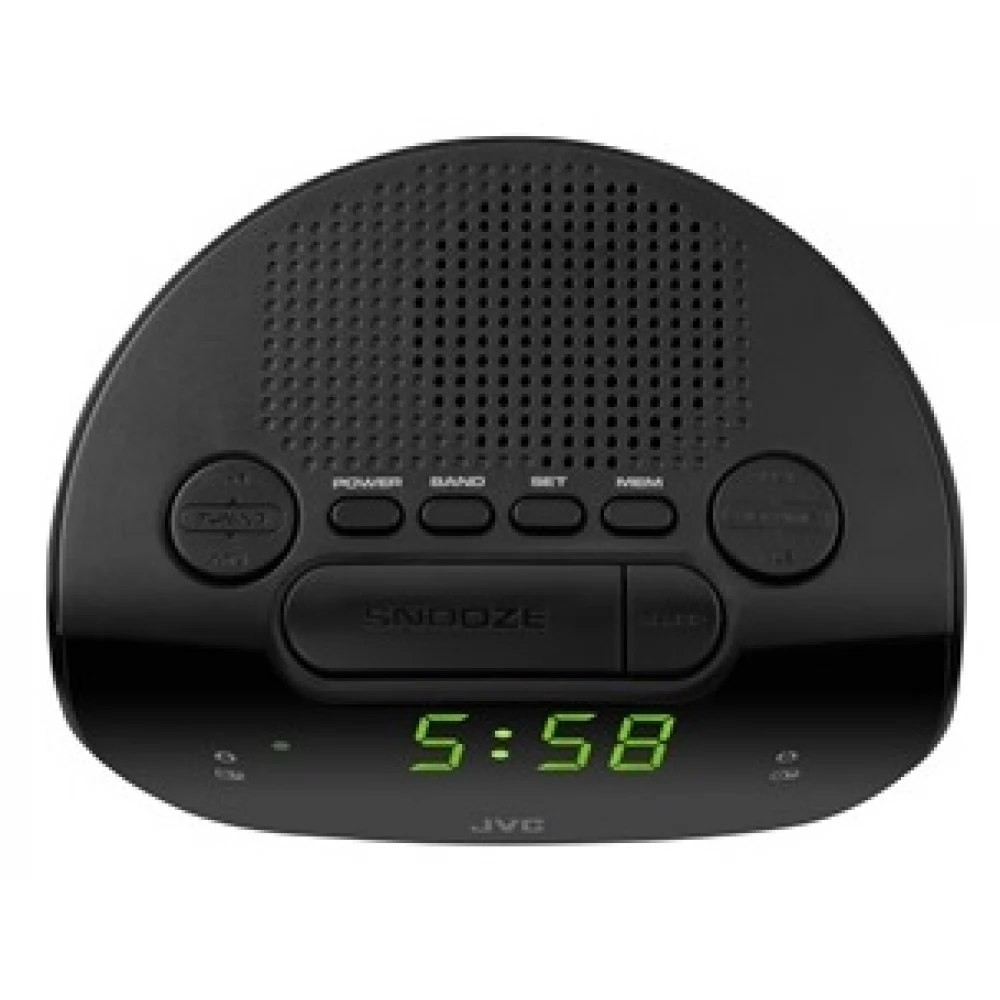 JVC RAE111B radio alarm clock black iPon hardware and software news