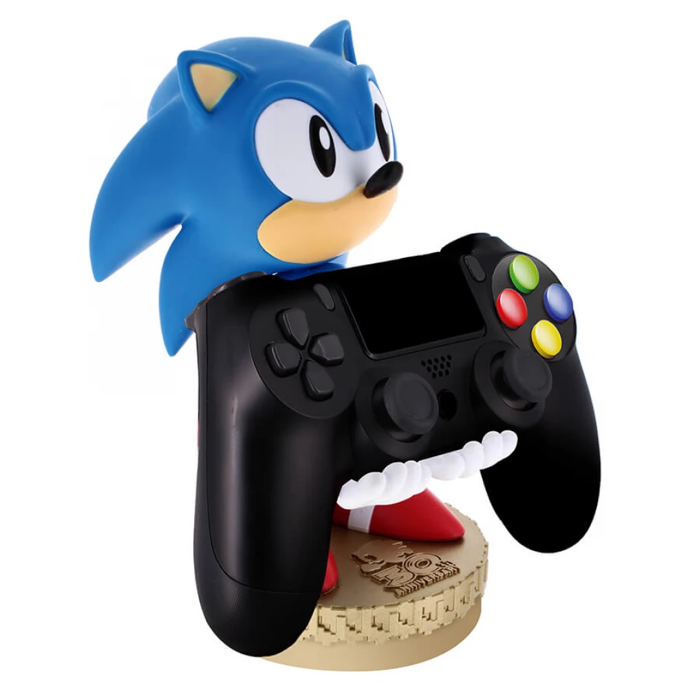 EXQUISITE GAMING Controler de telefon tartó-töltő figura 30. aniversare Crash Bandicoot Sonic