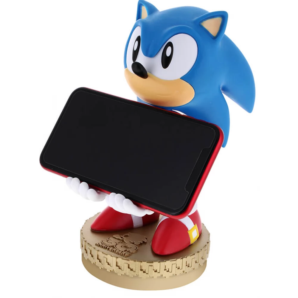 EXQUISITE GAMING Telefon-Kontroller tartó-töltő figura 30. Jahrestag Crash Bandicoot Sonic