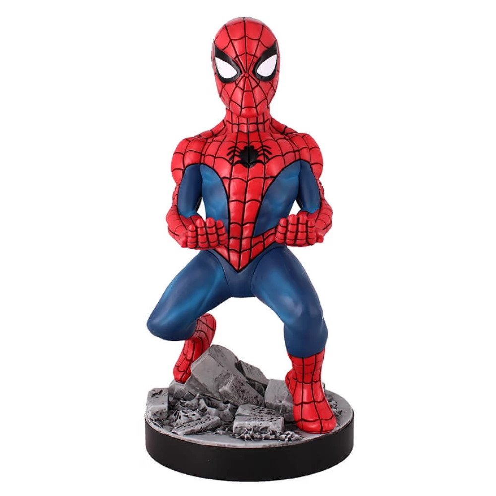EXQUISITE GAMING Telefon-Kontroller tartó-töltő figura Spider Man 2020