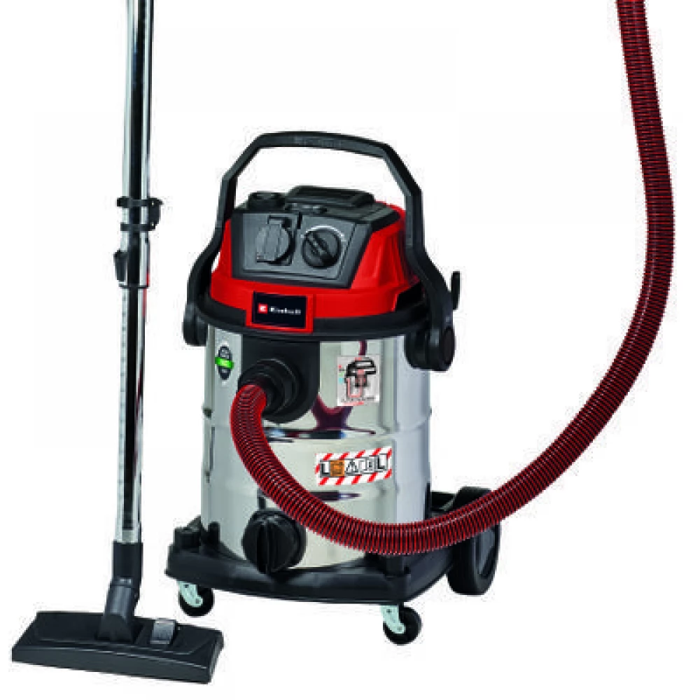 EINHELL 2342460 TE-VC 2025 SACL Nedves/száraz Staubsauger (elect) 1200 W 25 l Silber / rot