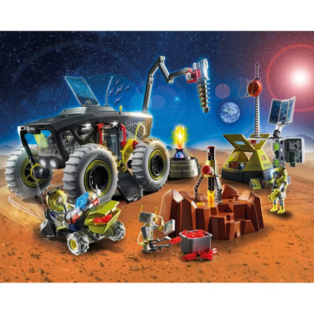 PLAYMOBIL Space ESA Mars Expedition Fahrzeuge