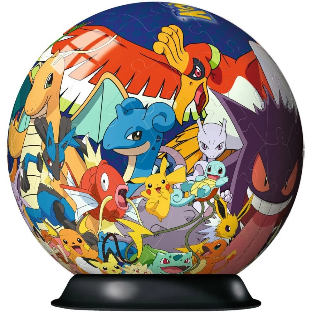 RAVENSBURGER Puzzle Spiel 72 klumpig 3D Pokemon dachte Ball