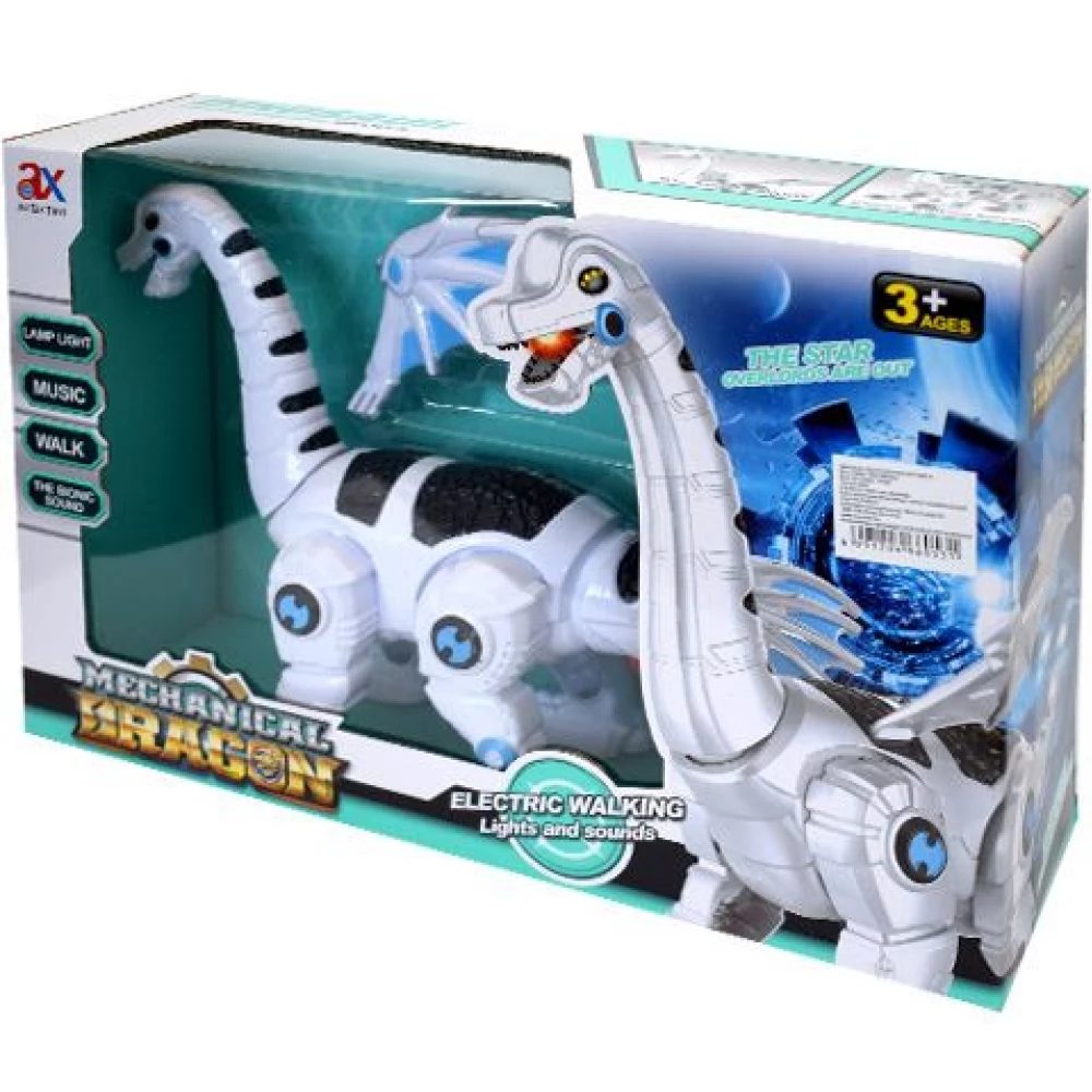 GYEREKJATEK MK Toys robot dinozaur lumină și efect de sunet