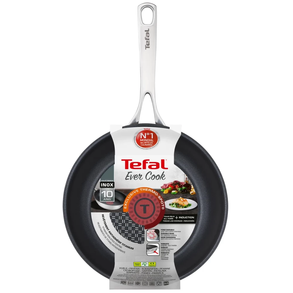 Ambacht Hectare dik TEFAL H8100714 Ever Cook pan 30 cm rust free steel - iPon - hardware and  software news, reviews, webshop, forum