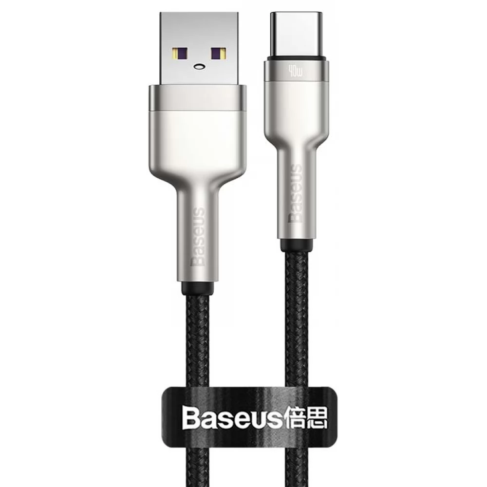 BASEUS USB 2.0 Type C Liaison Schwarz 25cm CATJK-01