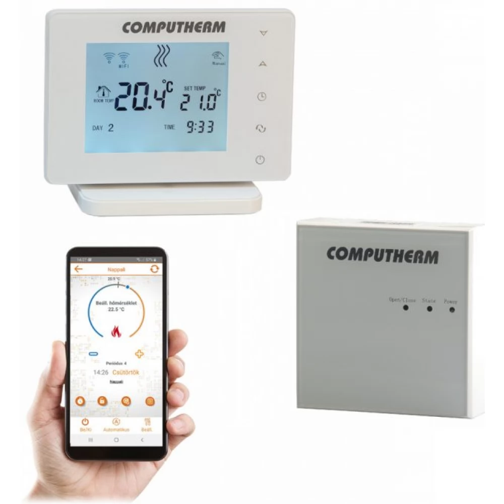 meross MTS200BHK Smart Wi-Fi Thermostat for Boiler Water System User Manual