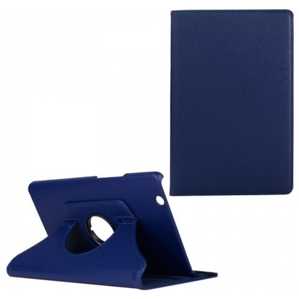 Samsung Galaxy Tab A 8.0 + S Pen (2019) SM-P200 / P205 mappa case rotatable  (360°) dark blue - iPoncomp.com