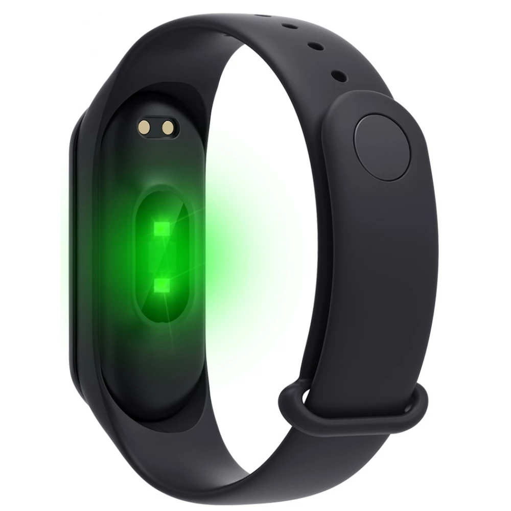WearFit M4 Band pulzus blood pressure and veroxigenmero multisport okoskarkoto Black iPoncomp