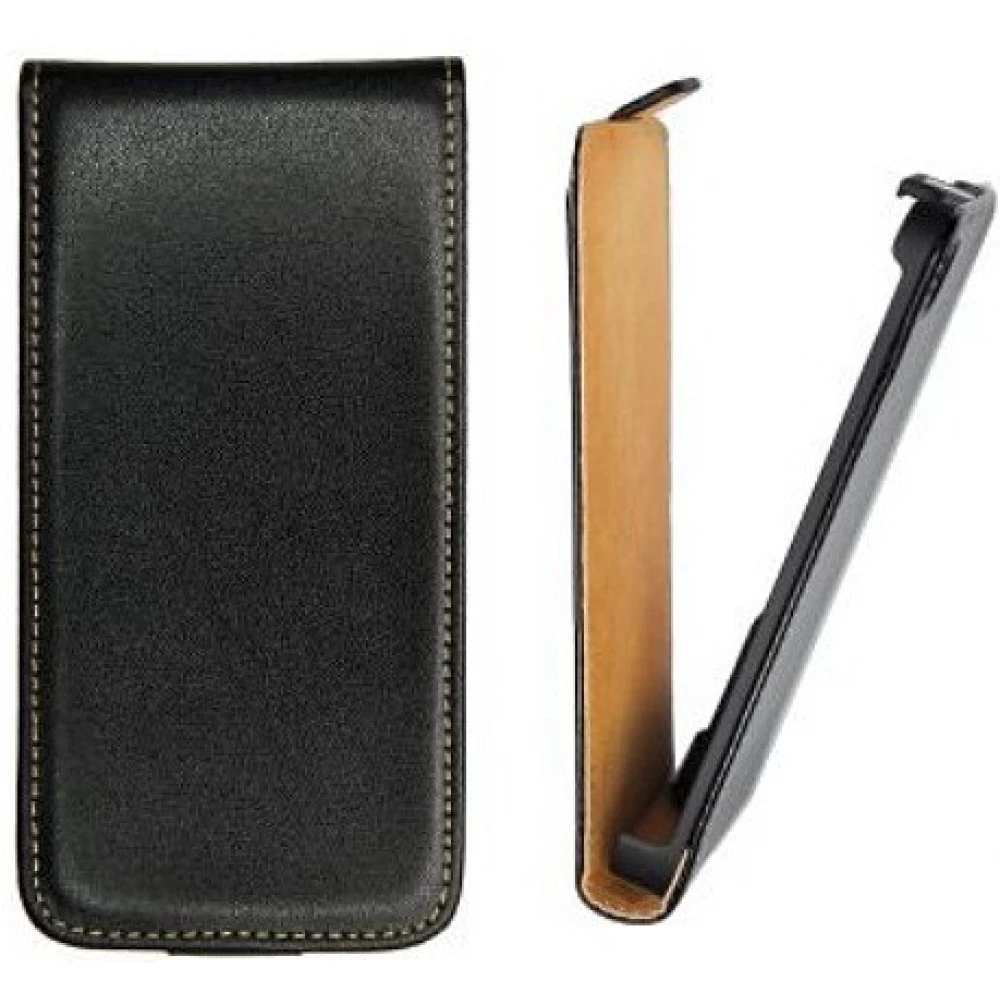 Huawei Ascend W2 pulldown leather case Slim up blooming - openable black - iPon - and software reviews, webshop, forum