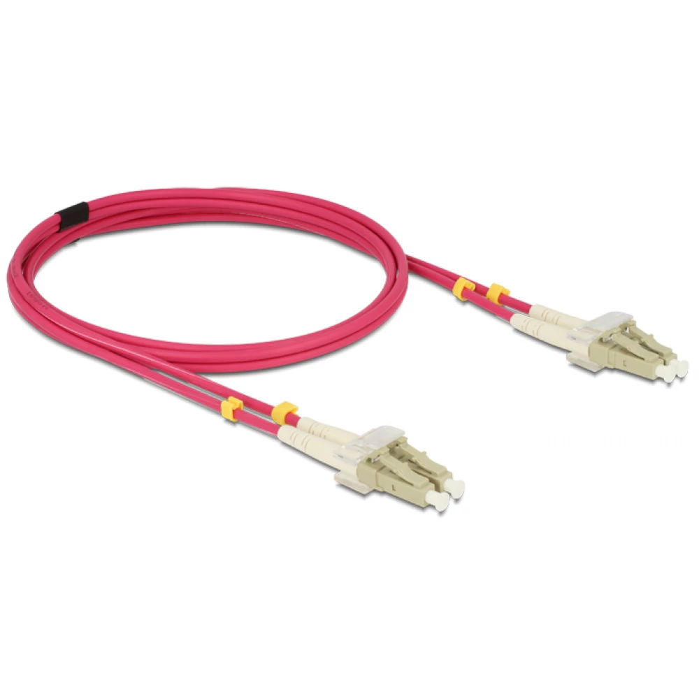 Delock OM4 optic cablu LC/LC conexiune 3m