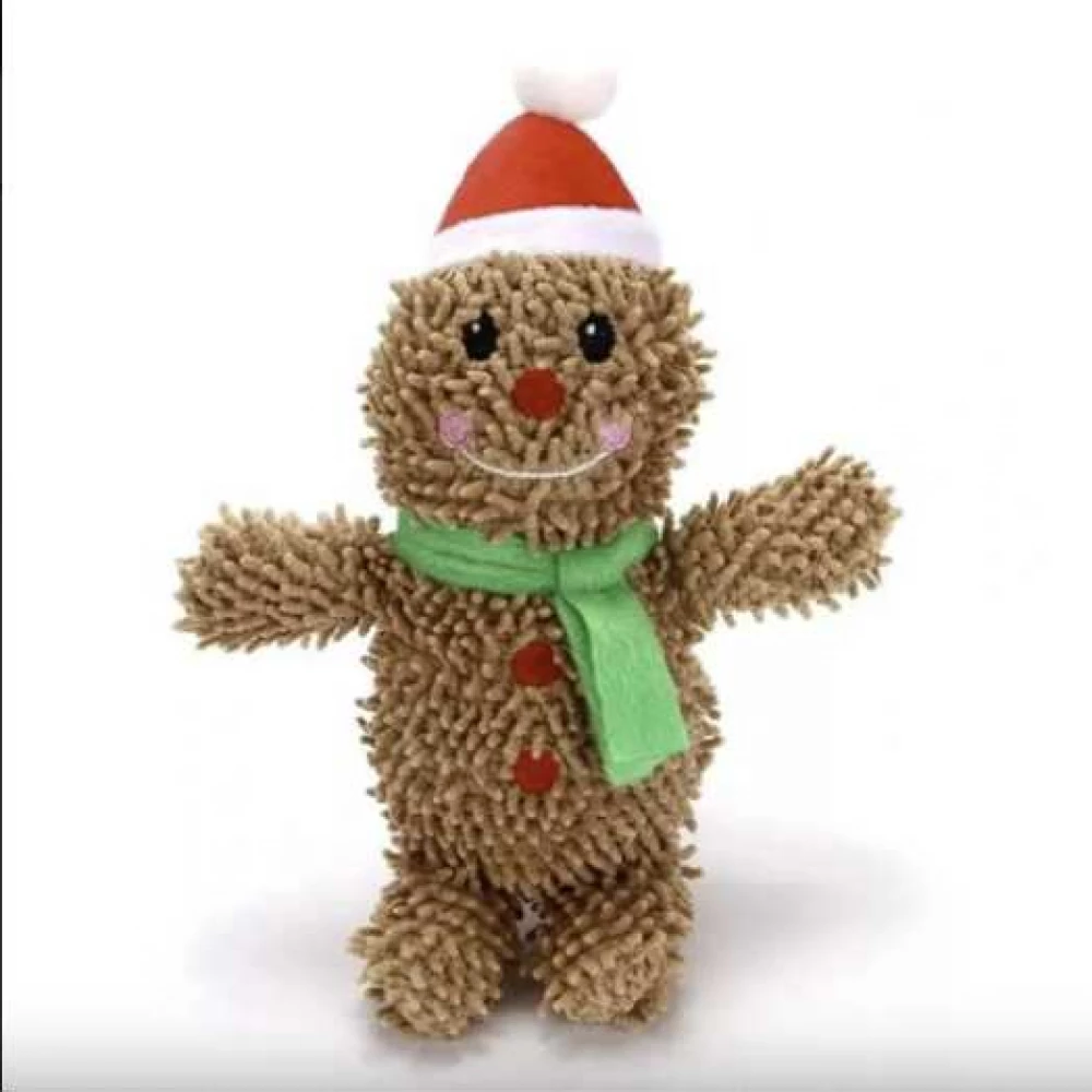 OEM Božićni mézeskalács pliš kutyajáték 25 cm