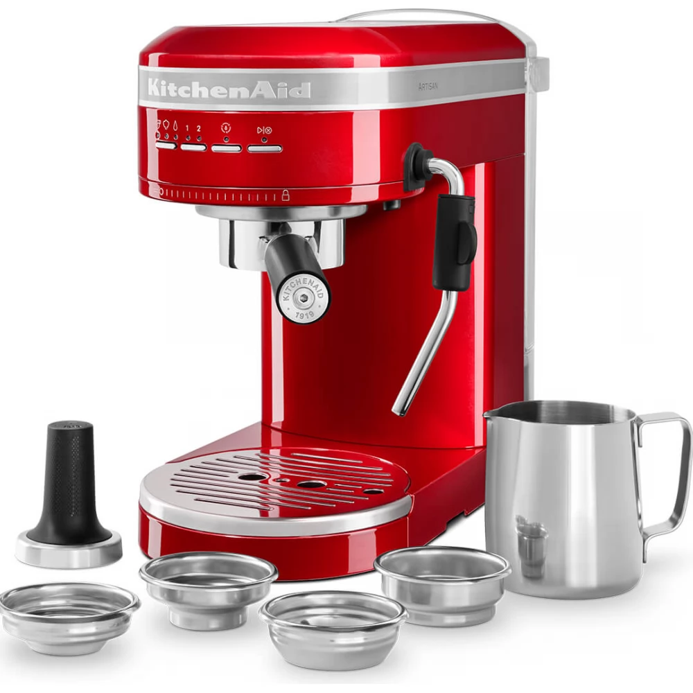 KITCHENAID 5KES6503 Artisan espresso coffee maker machine 1470 W red iPoncomp