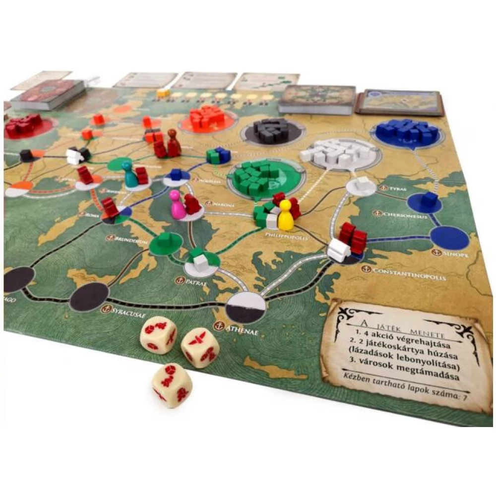 Z-MAN GAMES Pandemic - Rome bukása board game - iPon - hardware and  software news, reviews, webshop, forum