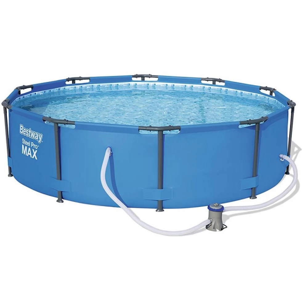 BESTWAY 56438-1 Steel Pro MAX Set pool D4.57m x 122cm - iPon - hardware ...