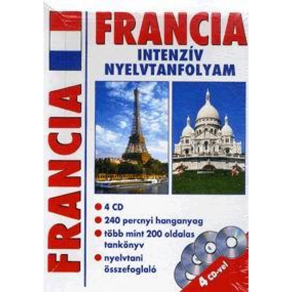 Antony J. Peck - Francia intensive nyelvtanfolyam - 4 CD-vel