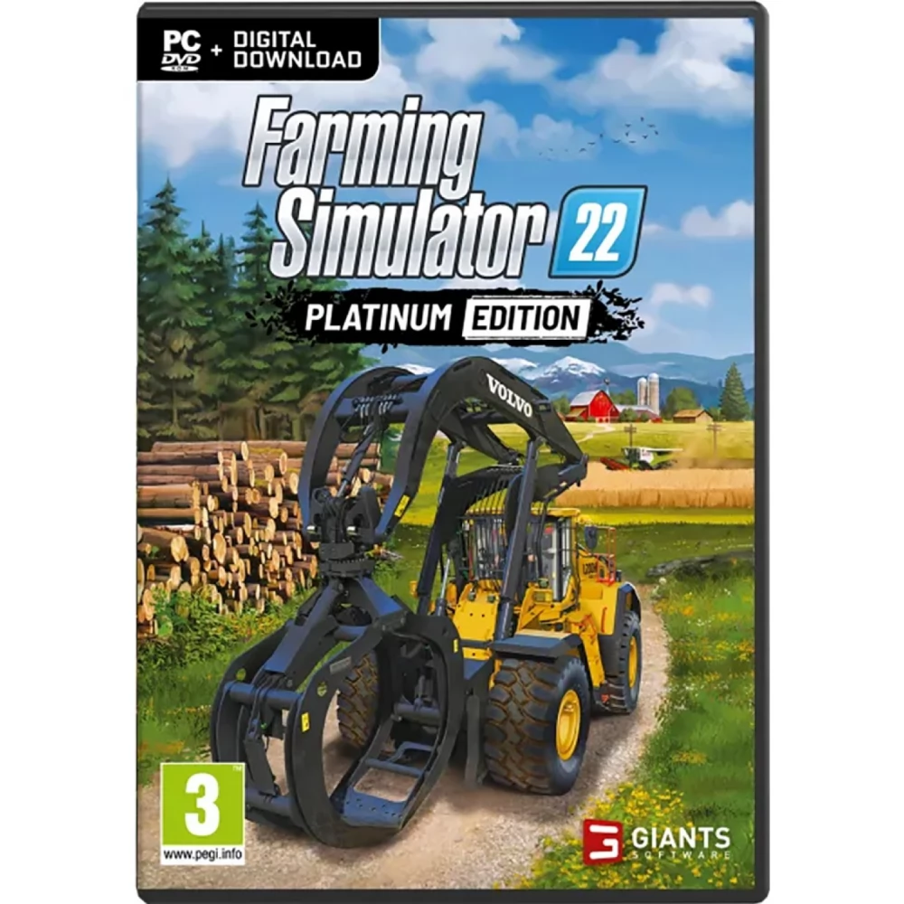 Farming Simulator 22 Platinum Edition (PC) - iPon - hardware and software  news, reviews, webshop, forum