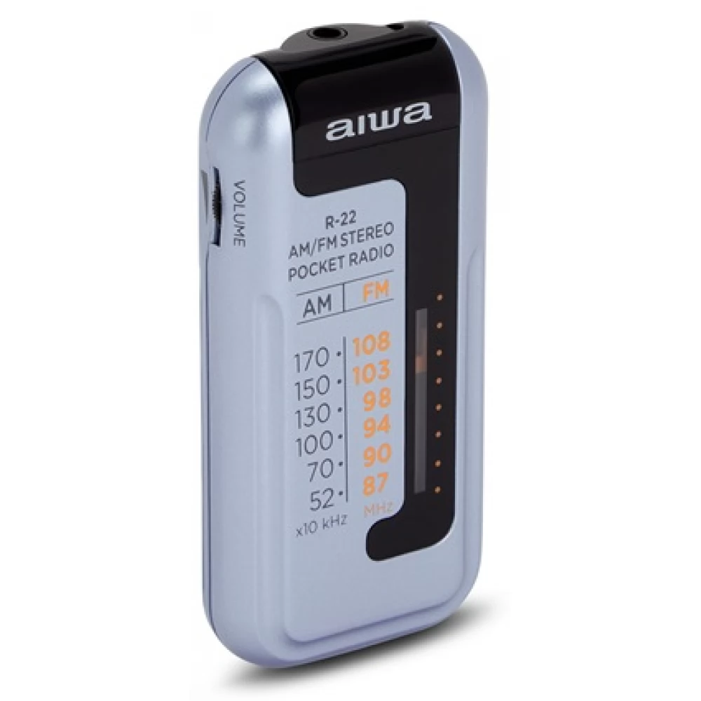 icdn.ru 22 AIWA R-22 Portable pocket radio silver - iPoncomp.com