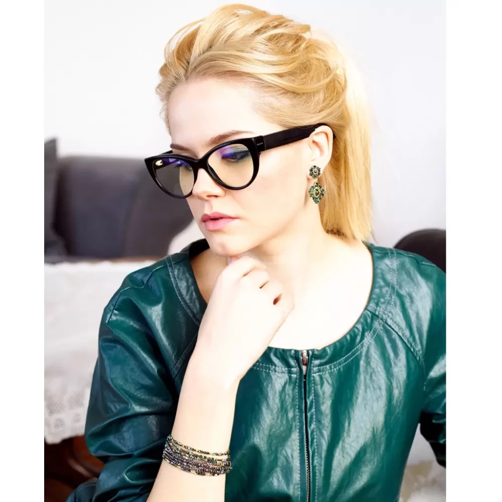 FAUNA オーディオグラス Levia Black FAUNA audio glass female Levia Black - iPoncomp.com