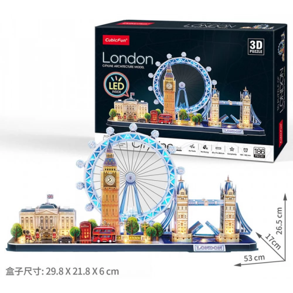 PUZZLE 3D LONDON CITY LINE